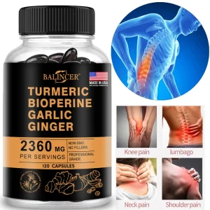 Turmeric Ginger Supplement for Digestive Health and Immune Health