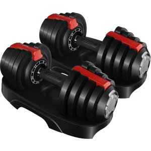 Adjustable Dumbbell Set 28 40 52.5 90LBS